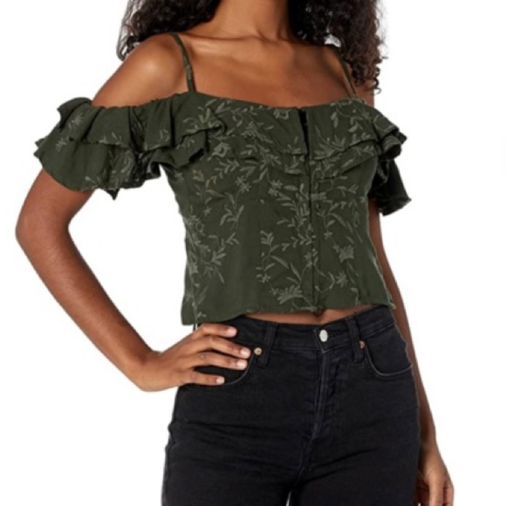 Guess Cold Shoulder Top